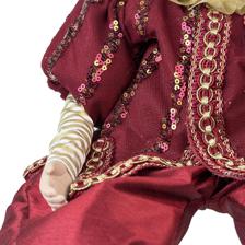 SITTING MUSICAL KID JESTER 56CMH PORCELAIN HEADHANDS TOY LAN - 160-4504239