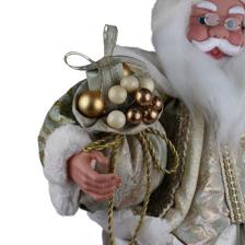 SITTING MUSICAL SANTA 66CMH PLASTIC HEADHANDS SANTA CLAUSE I - 160-4504273