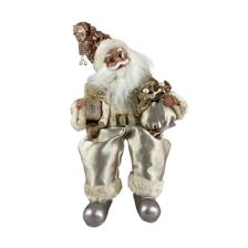 SITTING SANTA W/MUSIC 25X13X40.64CM - 160-7000967