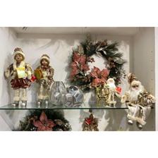 SITTING SANTA W/MUSIC 25X13X40.64CM - 160-7000967