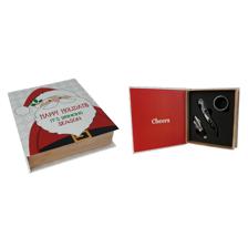 BOOK CASE WITH WAITER'S CORKSCREWPOURERCOLAR SET OF 3 - 180-0300045