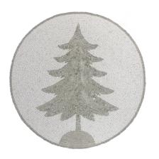 Beaded Christmas Tree Placemat - 180-080007