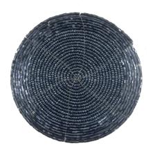 Set of 4 Beaded Coaster in wire in an Acetate Box - 180-080022