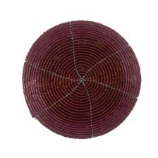 Set of 4 Beaded Coaster in wire in an Acetate Box - 180-080026