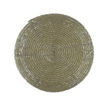 Set of 4 Beaded Coaster in wire in an Acetate Box - 180-080028