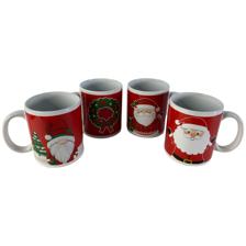 CANECA DE 11 ONÇAS 4 SURT 11 ML 8,2X8,2X - 180-1000108