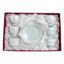 JG D/TAZA C/PLATO 6PZ 180ML 33 - 180-1700073