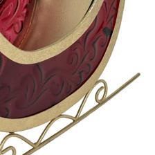 METAL /GLASS  SLEIGH - 180-2500099