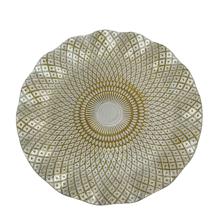 PORTAPLATO DE VIDRIO 33.3X33.3 - 180-3200129