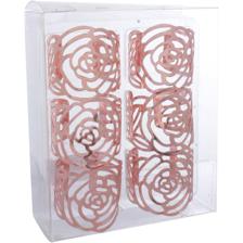 SET OF 6 NAPKIN RING - 180-3300178