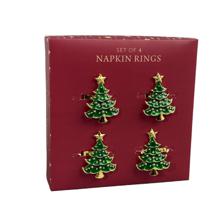 SET OF 4 NAPKIN RINGS - 180-4000003