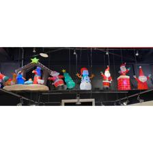 150CM HIGH SANTA WITH XMAS TREE - 200-1600016/1