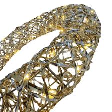 WIRE WREATH W30LED - 200-2100985U