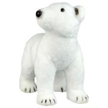 DECORAÇÃO DE URSO POLAR 17X33X33CM - 200-2400418