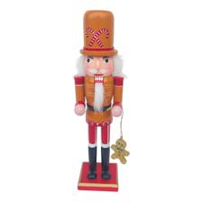 30cm WOODED NUTCRACKER - 200-4100326