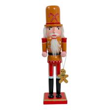 30cm WOODED NUTCRACKER - 200-4100326