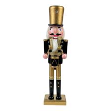 38cm WOODED NUTCRACKER - 200-4100339