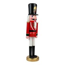 38cm WOODED NUTCRACKER - 200-4100342