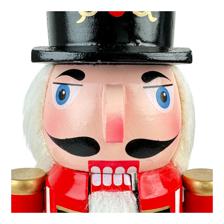 38cm WOODED NUTCRACKER - 200-4100342