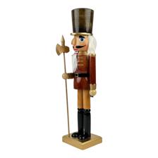 38cm WOODED NUTCRACKER - 200-4100351