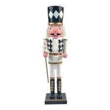 38cm WOODED NUTCRACKER 3 ASST - 200-4100384