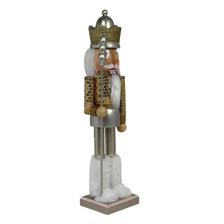 38CM WOODED NUTCRACKER - 200-4100404