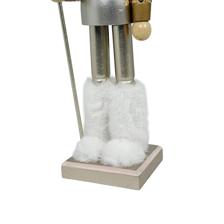 38CM WOODED NUTCRACKER - 200-4100404