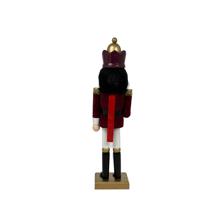 38CM WOODED NUTCRACKER - 200-4100438
