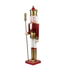 60CM WOODED NUTCRAKER - 200-4100480