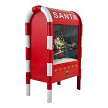 LED MAIL BOX WITH MUSIC AND SNOW ( USE 3 PCS 1.5V "AA" BATTE - 200-4300083