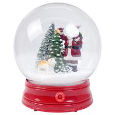 GLOBO DE ÁGUA COM LUZ W/MUS A/BA - 200-4300104
