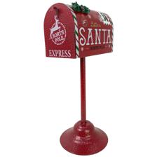 METAL X'MAS MAIL BOX DCOR - 200-4500020