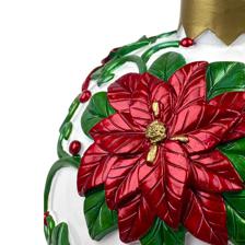 POLYRESIN XMAS BALL DCOR - 200-4500054