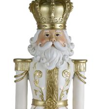 POLYRESIN CHRISTMAS NUTCRACKERW/LIGHT - 200-4500095B