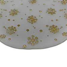 ROUND GLASS PLATE 33x33x2.3CM - 200-5200135