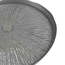 ROUND GLASS PLATE 33x33x2.2CM - 200-5200139