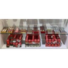 S/2 SANTA DINNER CANDLE - 200-6400026