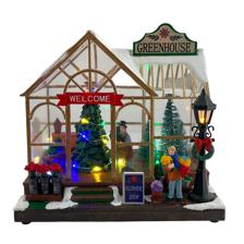 VILLA NAVIDAD  C/LUZ C/MUS A/BAT3 con adaptador USB - 200-7200124/1