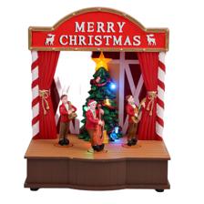 X'MAS LED STAGE W/MUSIC - 200-7200171B