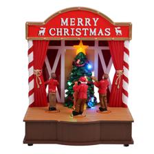 X'MAS LED STAGE W/MUSIC - 200-7200171B