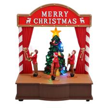 X'MAS LED STAGE W/MUSIC - 200-7200171B