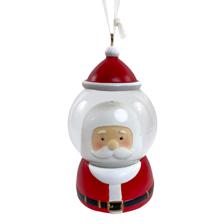 45MM SANTA CLAUS SNOWGLOBE HANGING ORNAMENT - 200-7400030
