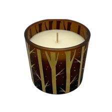 170G WAX WITH 3% FRAGRANCE OILIN A BROWN GLASS JAR WITH GOL - 200-9600162