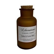 SCENTED JAR CANDLE WITH CORKFRAGRANCE:COFFEE & TONKA BEAN - 200-9600330
