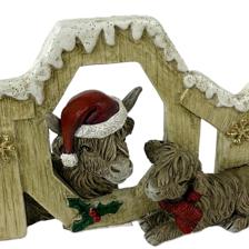 VACA DECORATIVA DE POLIRESINA - 201-0100355