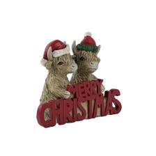 POLYRESIN HIGHLAND COW DCOR - 201-0100357