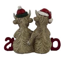 POLYRESIN HIGHLAND COW DCOR - 201-0100357