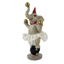 ELEFANTE DECORATIVO EM POLI 16 - 201-0100360