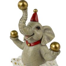 ELEFANTE DECORATIVO EM POLI 16 - 201-0100360