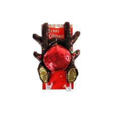 SET /3 SEQUIN DEER HORN CAR COSTUME.SIZE:43X15CMBACK CARD. - 201-0300616
